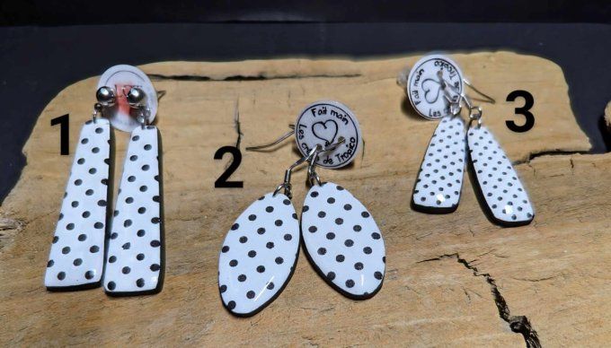 Boucles d'oreilles Pois Chic